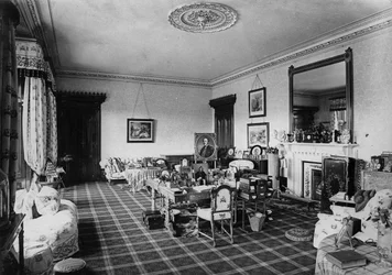 Das Wohnzimmer der Königin, Balmoral Castle